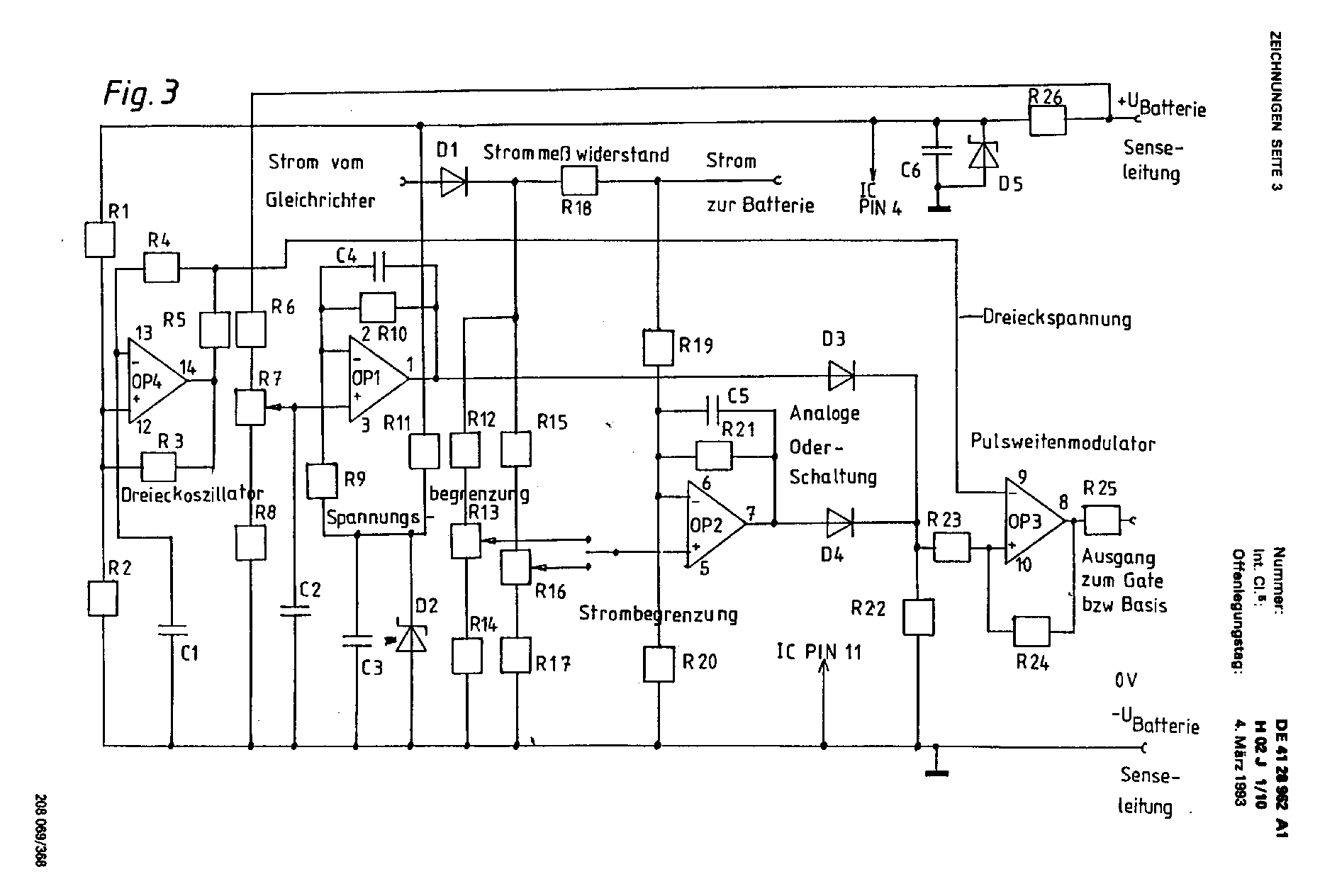 I/U-Begrenzung mit Pulsweitenmodulation